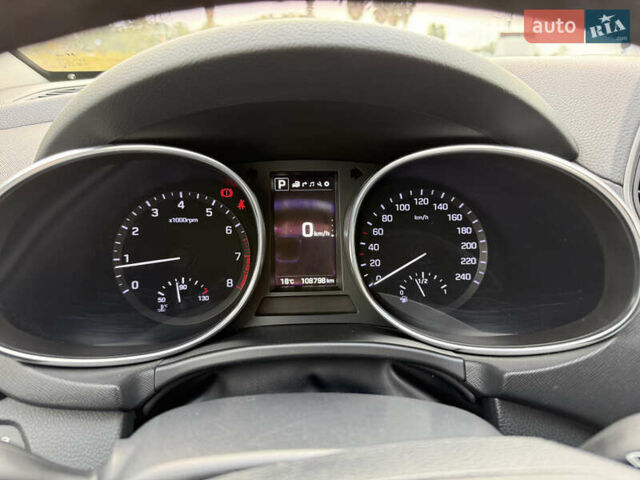 Белый Хендай Санта Фе, объемом двигателя 2.36 л и пробегом 110 тыс. км за 18000 $, фото 9 на Automoto.ua