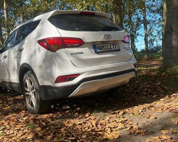 Белый Хендай Санта Фе, объемом двигателя 2.2 л и пробегом 189 тыс. км за 16946 $, фото 4 на Automoto.ua
