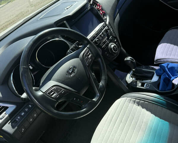 Белый Хендай Санта Фе, объемом двигателя 2 л и пробегом 186 тыс. км за 21200 $, фото 5 на Automoto.ua