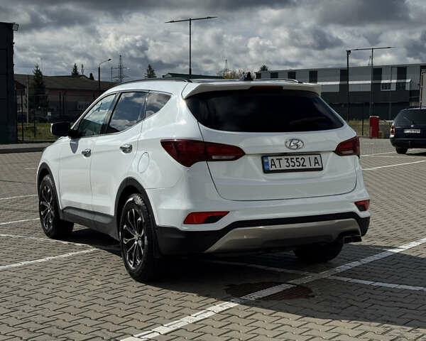 Хендай Санта Фе 2017 в Ивано-Франковске на Automoto.ua Белый Хендай Санта Фе, объемом двигателя 2.36 л и пробегом 73 тыс. км за 11900 $, фото 4 на Automoto.ua