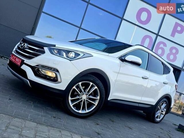Белый Хендай Санта Фе, объемом двигателя 2.2 л и пробегом 146 тыс. км за 22950 $, фото 12 на Automoto.ua