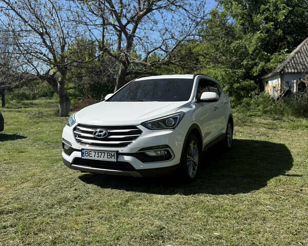 Белый Хендай Санта Фе, объемом двигателя 2 л и пробегом 186 тыс. км за 21200 $, фото 9 на Automoto.ua