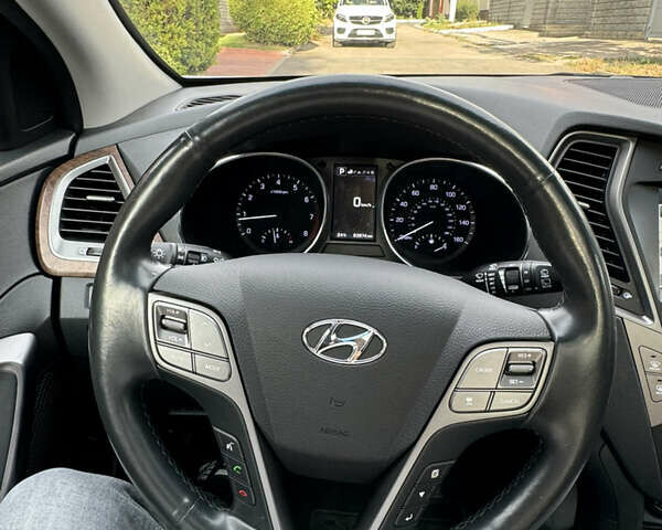 Белый Хендай Санта Фе, объемом двигателя 2 л и пробегом 90 тыс. км за 17000 $, фото 7 на Automoto.ua