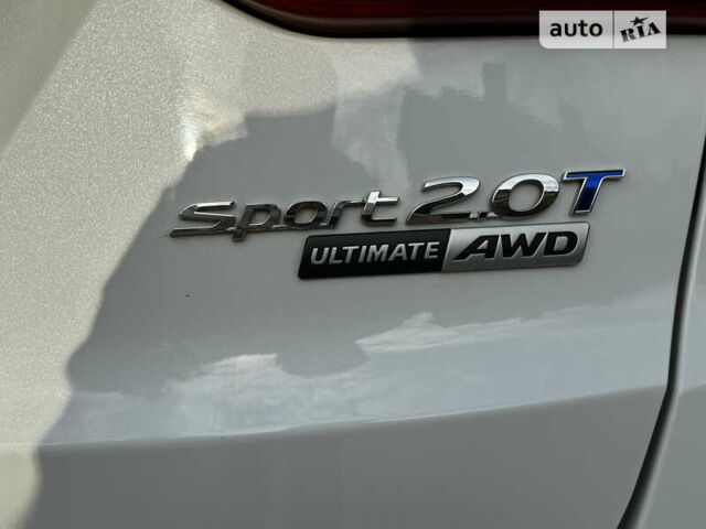 Белый Хендай Санта Фе, объемом двигателя 2 л и пробегом 90 тыс. км за 17000 $, фото 6 на Automoto.ua