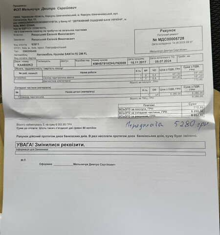 Білий Хендай Санта Фе, об'ємом двигуна 2.2 л та пробігом 141 тис. км за 22500 $, фото 166 на Automoto.ua