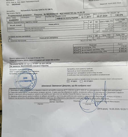 Білий Хендай Санта Фе, об'ємом двигуна 2.2 л та пробігом 141 тис. км за 22500 $, фото 169 на Automoto.ua