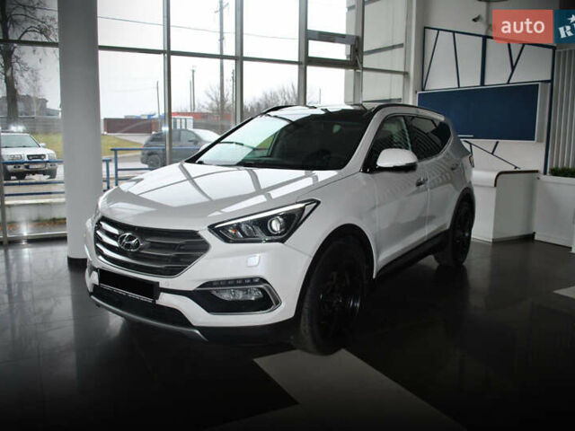 Белый Хендай Санта Фе, объемом двигателя 2.2 л и пробегом 109 тыс. км за 24900 $, фото 1 на Automoto.ua