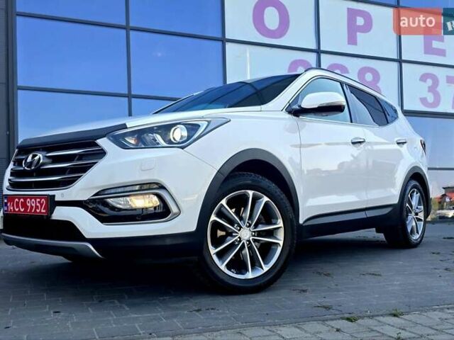 Белый Хендай Санта Фе, объемом двигателя 2.2 л и пробегом 146 тыс. км за 22950 $, фото 4 на Automoto.ua