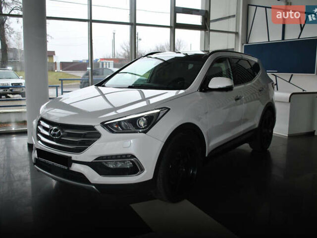 Белый Хендай Санта Фе, объемом двигателя 2.2 л и пробегом 109 тыс. км за 24900 $, фото 3 на Automoto.ua