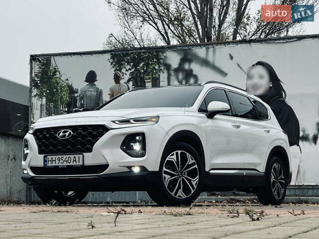 Білий Хендай Санта Фе, об'ємом двигуна 2 л та пробігом 94 тис. км за 22900 $, фото 12 на Automoto.ua