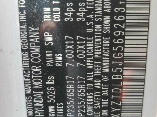 Белый Хендай Санта Фе, объемом двигателя 0 л и пробегом 68 тыс. км за 3000 $, фото 12 на Automoto.ua