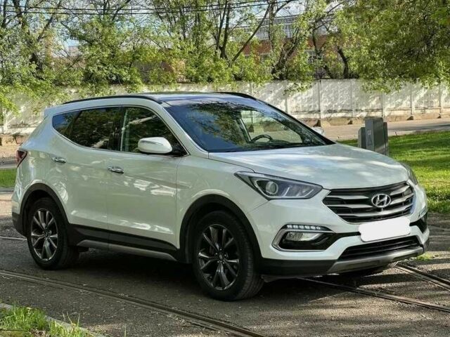 Белый Хендай Санта Фе, объемом двигателя 2 л и пробегом 92 тыс. км за 16500 $, фото 2 на Automoto.ua
