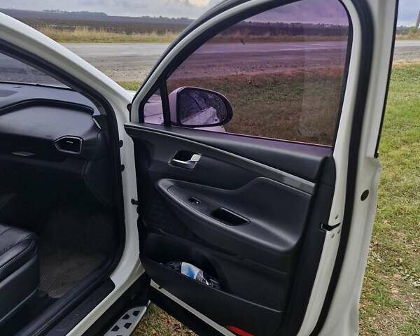 Хендай Санта Фе 2018 в Смеле на Automoto.ua Белый Хендай Санта Фе, объемом двигателя 2 л и пробегом 55 тыс. км за 27000 $, фото 17 на Automoto.ua