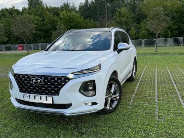 Білий Хендай Санта Фе, об'ємом двигуна 2 л та пробігом 78 тис. км за 21999 $, фото 2 на Automoto.ua