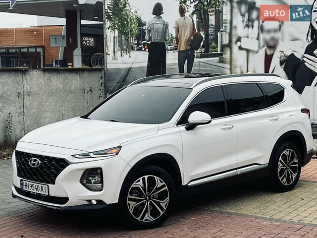 Білий Хендай Санта Фе, об'ємом двигуна 2 л та пробігом 94 тис. км за 22900 $, фото 7 на Automoto.ua
