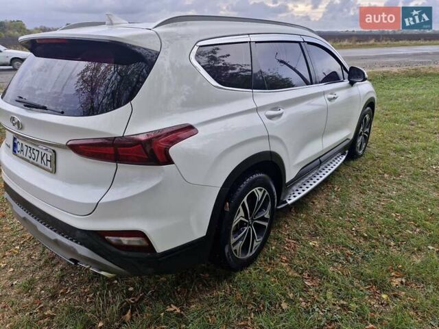 Хендай Санта Фе 2018 в Смеле на Automoto.ua Белый Хендай Санта Фе, объемом двигателя 2 л и пробегом 55 тыс. км за 27000 $, фото 6 на Automoto.ua
