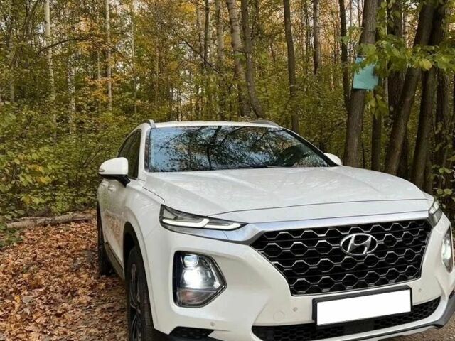 Білий Хендай Санта Фе, об'ємом двигуна 2.4 л та пробігом 100 тис. км за 13800 $, фото 2 на Automoto.ua