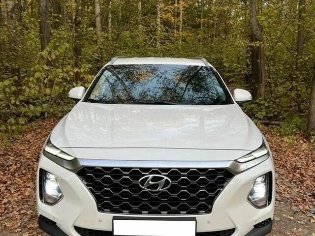 Білий Хендай Санта Фе, об'ємом двигуна 2.4 л та пробігом 100 тис. км за 13800 $, фото 3 на Automoto.ua