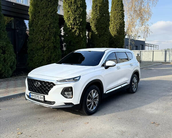 Білий Хендай Санта Фе, об'ємом двигуна 2 л та пробігом 210 тис. км за 23600 $, фото 7 на Automoto.ua