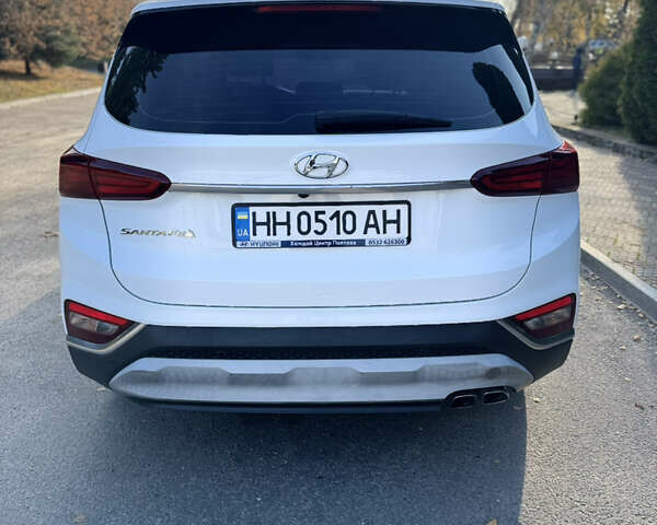 Білий Хендай Санта Фе, об'ємом двигуна 2 л та пробігом 210 тис. км за 23600 $, фото 8 на Automoto.ua