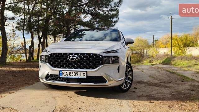 Белый Хендай Санта Фе, объемом двигателя 2.15 л и пробегом 55 тыс. км за 44999 $, фото 9 на Automoto.ua