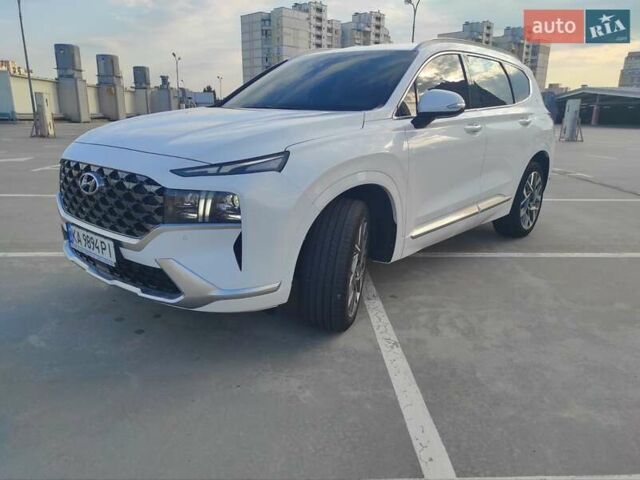Білий Хендай Санта Фе, об'ємом двигуна 2.15 л та пробігом 61 тис. км за 35900 $, фото 4 на Automoto.ua