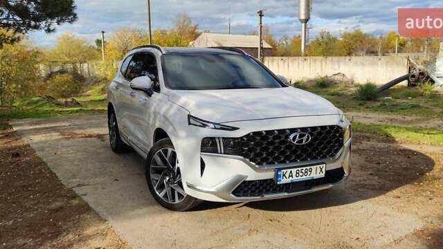 Белый Хендай Санта Фе, объемом двигателя 2.15 л и пробегом 55 тыс. км за 44999 $, фото 5 на Automoto.ua