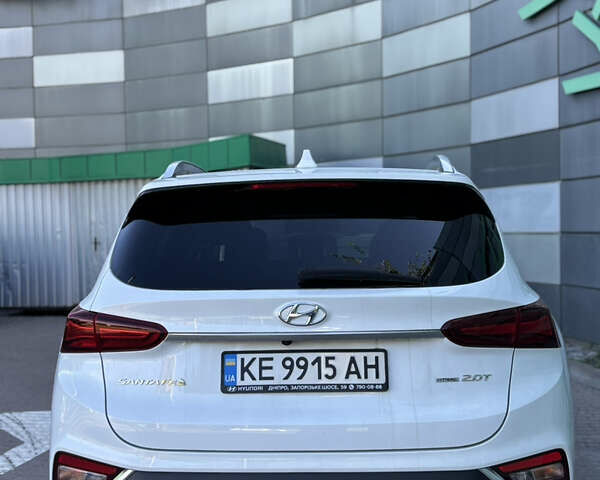 Білий Хендай Санта Фе, об'ємом двигуна 2 л та пробігом 35 тис. км за 24500 $, фото 4 на Automoto.ua