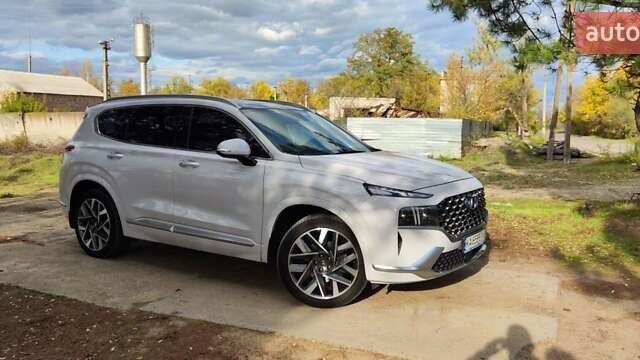 Белый Хендай Санта Фе, объемом двигателя 2.15 л и пробегом 55 тыс. км за 44999 $, фото 7 на Automoto.ua