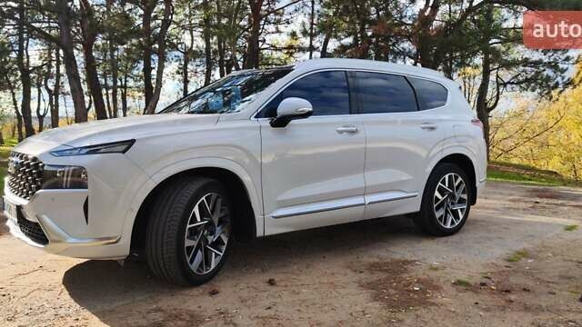 Белый Хендай Санта Фе, объемом двигателя 2.15 л и пробегом 55 тыс. км за 44999 $, фото 6 на Automoto.ua