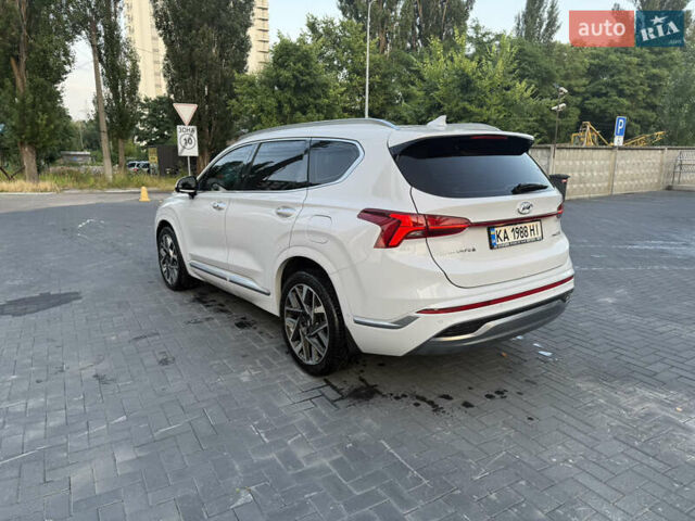 Білий Хендай Санта Фе, об'ємом двигуна 2.15 л та пробігом 63 тис. км за 43000 $, фото 5 на Automoto.ua
