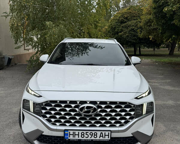 Білий Хендай Санта Фе, об'ємом двигуна 2.15 л та пробігом 147 тис. км за 29800 $, фото 1 на Automoto.ua