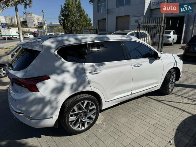 Білий Хендай Санта Фе, об'ємом двигуна 2.15 л та пробігом 100 тис. км за 33999 $, фото 6 на Automoto.ua