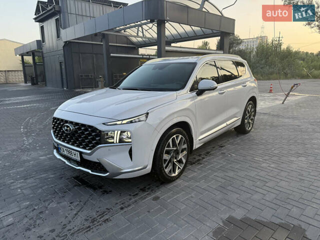 Білий Хендай Санта Фе, об'ємом двигуна 2.15 л та пробігом 63 тис. км за 43000 $, фото 1 на Automoto.ua