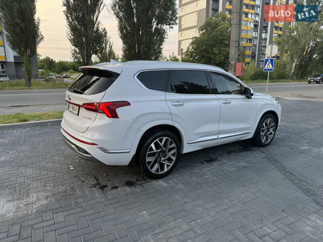 Білий Хендай Санта Фе, об'ємом двигуна 2.15 л та пробігом 63 тис. км за 43000 $, фото 8 на Automoto.ua