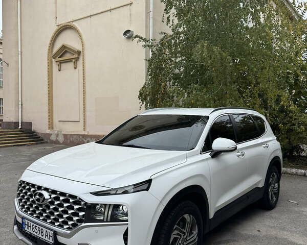 Білий Хендай Санта Фе, об'ємом двигуна 2.15 л та пробігом 147 тис. км за 29800 $, фото 74 на Automoto.ua