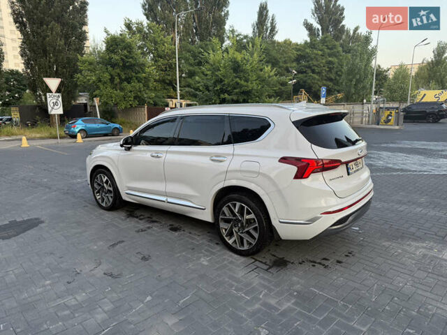 Білий Хендай Санта Фе, об'ємом двигуна 2.15 л та пробігом 63 тис. км за 43000 $, фото 4 на Automoto.ua