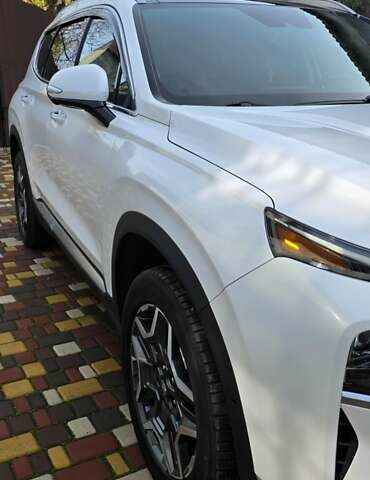 Белый Хендай Санта Фе, объемом двигателя 1.6 л и пробегом 58 тыс. км за 35500 $, фото 2 на Automoto.ua