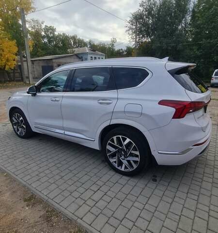 Білий Хендай Санта Фе, об'ємом двигуна 2.15 л та пробігом 36 тис. км за 48000 $, фото 5 на Automoto.ua