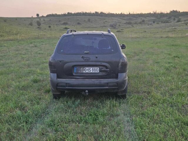 Чорний Хендай Санта Фе, об'ємом двигуна 2 л та пробігом 305 тис. км за 3190 $, фото 14 на Automoto.ua