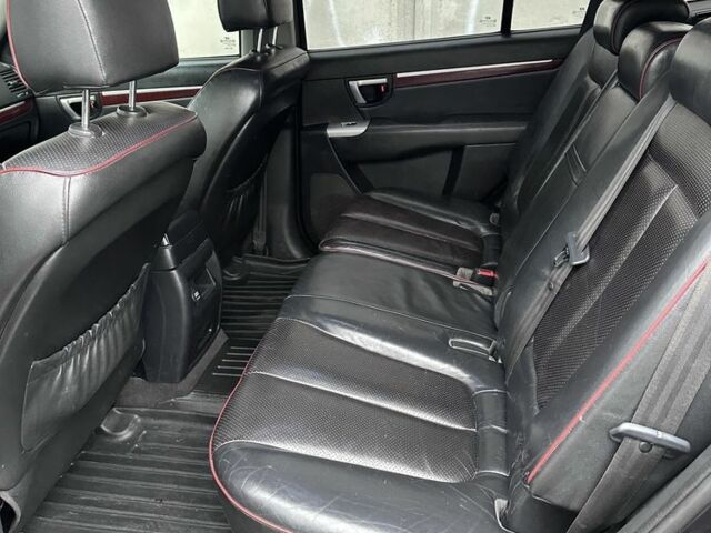 Черный Хендай Санта Фе, объемом двигателя 2.7 л и пробегом 213 тыс. км за 8200 $, фото 6 на Automoto.ua