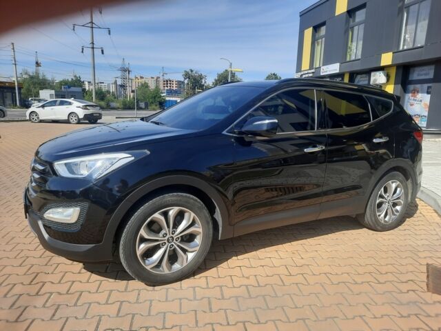 Черный Хендай Санта Фе, объемом двигателя 2 л и пробегом 178 тыс. км за 17500 $, фото 4 на Automoto.ua