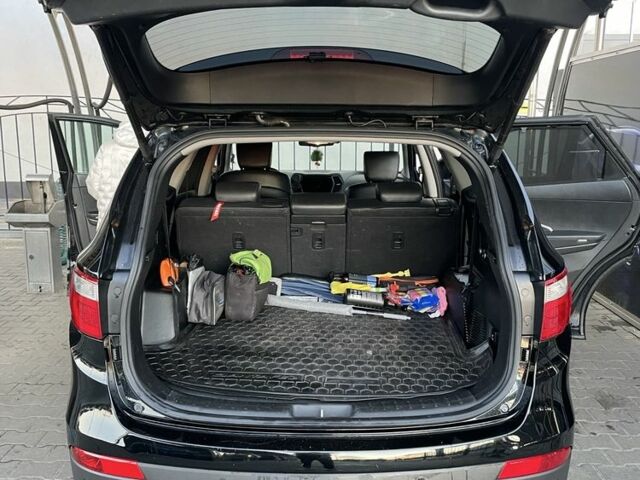 Черный Хендай Санта Фе, объемом двигателя 2.2 л и пробегом 200 тыс. км за 19000 $, фото 10 на Automoto.ua