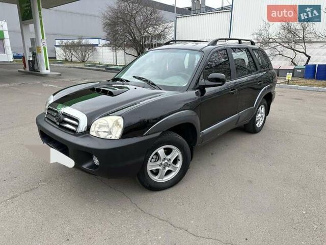 Черный Хендай Санта Фе, объемом двигателя 2 л и пробегом 260 тыс. км за 5000 $, фото 5 на Automoto.ua