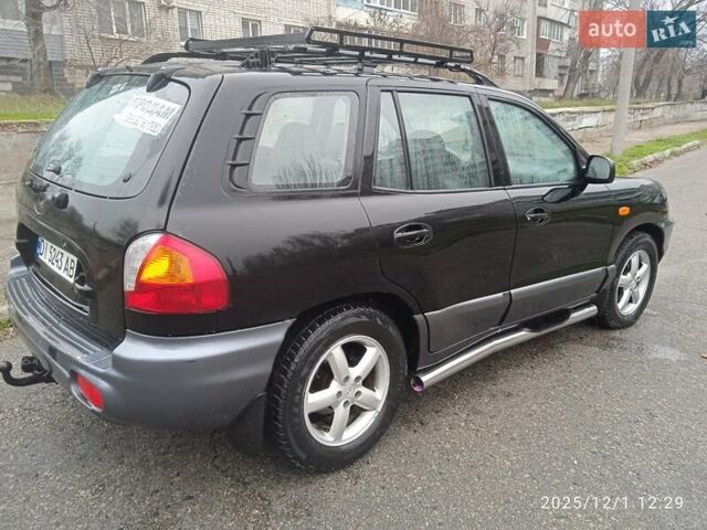 Черный Хендай Санта Фе, объемом двигателя 1.99 л и пробегом 359 тыс. км за 4500 $, фото 2 на Automoto.ua