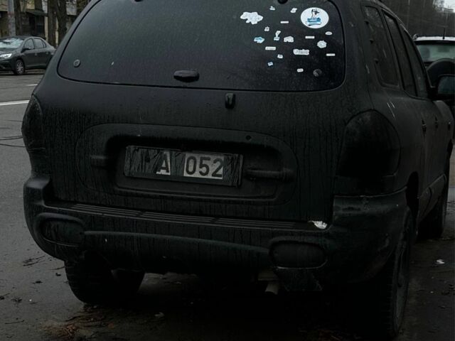 Черный Хендай Санта Фе, объемом двигателя 2 л и пробегом 111 тыс. км за 2635 $, фото 1 на Automoto.ua