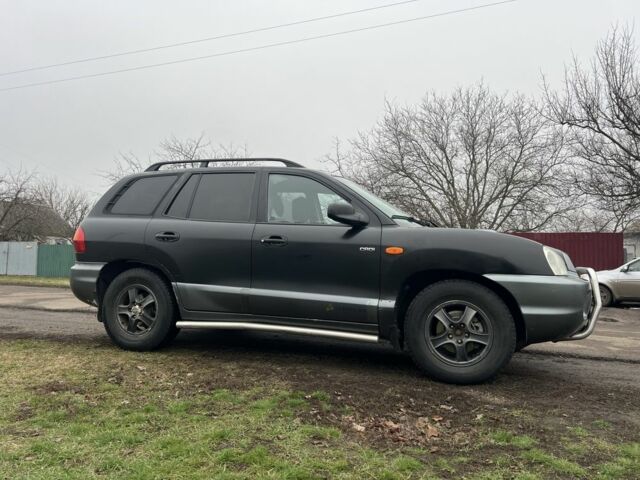 Чорний Хендай Санта Фе, об'ємом двигуна 2 л та пробігом 350 тис. км за 6999 $, фото 3 на Automoto.ua