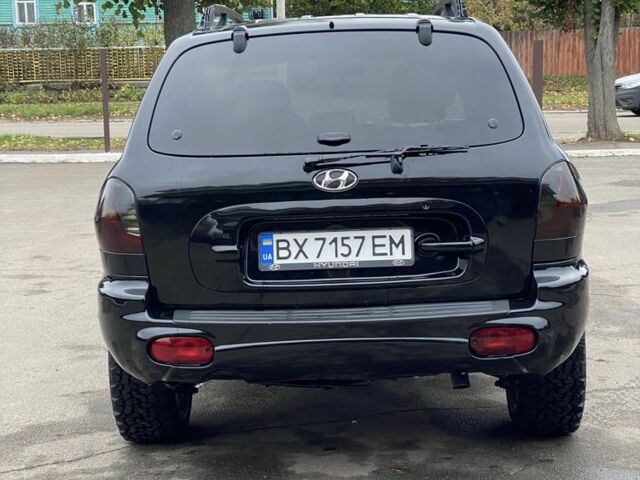 Чорний Хендай Санта Фе, об'ємом двигуна 2 л та пробігом 288 тис. км за 5400 $, фото 4 на Automoto.ua