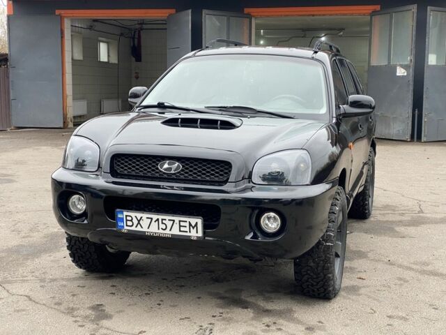 Чорний Хендай Санта Фе, об'ємом двигуна 2 л та пробігом 288 тис. км за 5400 $, фото 1 на Automoto.ua