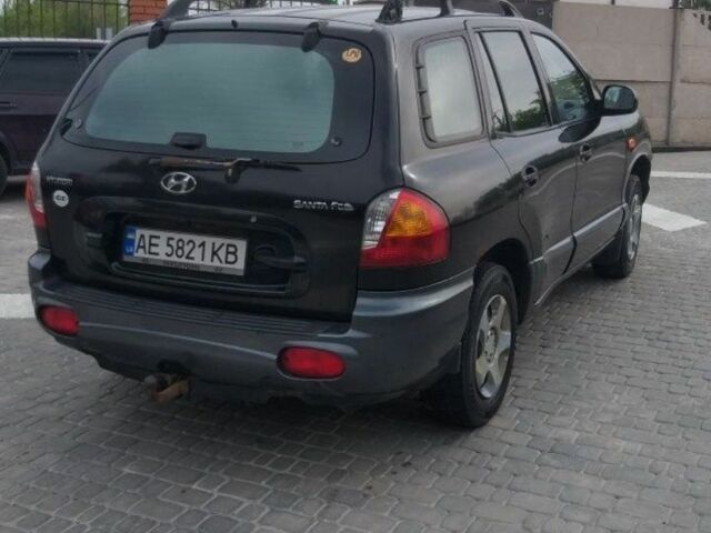 Хендай Санта Фе 2002 в Кривом Роге на Automoto.ua Черный Хендай Санта Фе, объемом двигателя 2.4 л и пробегом 230 тыс. км за 3700 $, фото 1 на Automoto.ua